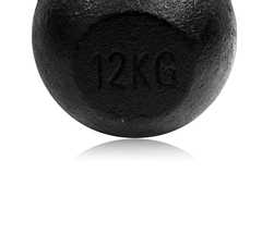 MANCUERNA RUSA MULTIFUNCIONAL KETTLEBELL HIERRO FUNDIDO 12KL UNIDAD - tienda online