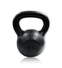 MANCUERNA RUSA MULTIFUNCIONAL KETTLEBELL HIERRO FUNDIDO 16KL UNIDAD