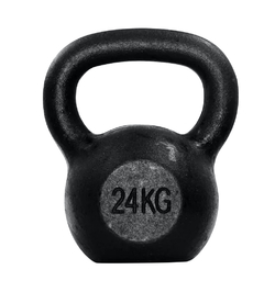 MANCUERNA RUSA MULTIFUNCIONAL KETTLEBELL HIERRO FUNDIDO 24KL UNIDAD - comprar online