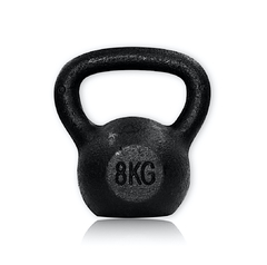 MANCUERNA RUSA MULTIFUNCIONAL KETTLEBELL HIERRO FUNDIDO 8KL UNIDAD