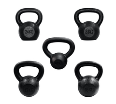 MANCUERNA RUSA MULTIFUNCIONAL KETTLEBELL HIERRO FUNDIDO 8KL UNIDAD en internet