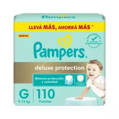 PAMPERS Deluxe talle G x110