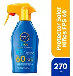 NIVEA protector solar FPS 60 Niños x270