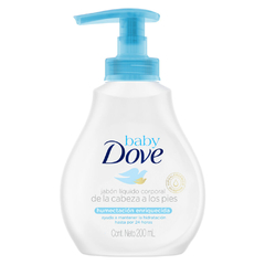 Dove Baby Jabón Líquido Corporal Humectación Enriquecida x200 ml