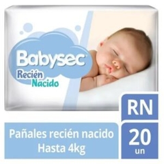 Babysec Ultra RN Recien Nacido x20