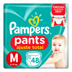 PAMPERS PANTS CONFORT SEC M Mediano x48