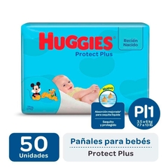 Huggies Protect Plus Pequeño P x50