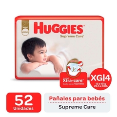 Huggies Supreme Care Xg Extra Grande X52