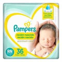 Pampers Premium Care RN Recien Nacido x36