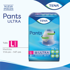 Tena Pants Ultra Ropa Interior Descartable L Grande Incontinencia Fuerte x8 Unidades