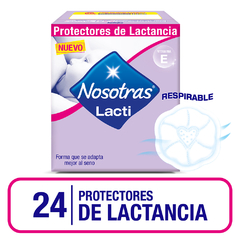 Nosotras Lacti Protectores De Lactancia x24 Unidades