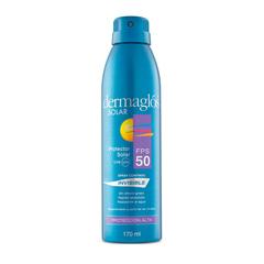 Dermaglos Protector Solar Fps 50 Spray Invisible x170ml - comprar online