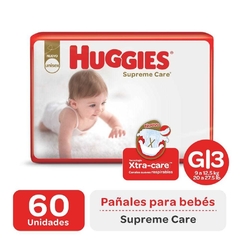 Huggies Supreme Care Talle G Grande x60