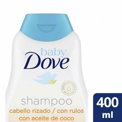 Dove Baby Shampoo Humectación Enriquecida Cabello Rizado x400 ml