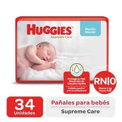 Huggies Supreme Care Talle RN Recién Nacido x34