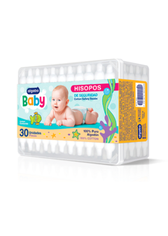 Algabo Baby Hisopos De Seguridad x30 u