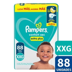 Pampers Confort Sec Gigante XXG Extra Extra Grande x88