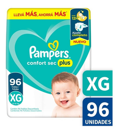 Pampers Confort Sec Gigante Xg Extra Grande x96 U