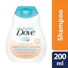 Dove Baby Shampoo Humectación Enriquecida Cabello Rizado x200 ml