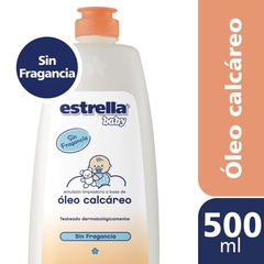 ESTRELLA BABY OLEO CALCAREO SIN FRAGANCIA x500 ML