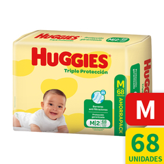 Huggies classic Talle M Mediano x68