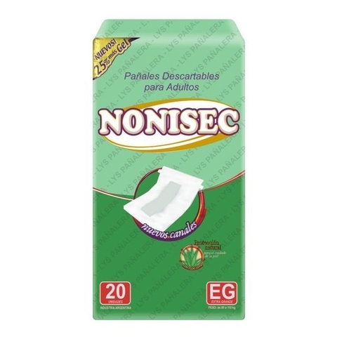 Nonisec Toallas Humedas Adulto x 60uds - PAÑAL ONCE