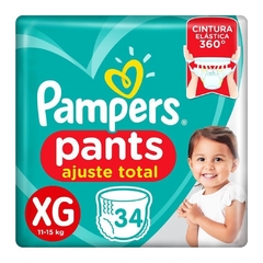 Pampers pants confort sec XG Extra Grande x34