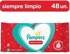 Pampers Toallitas Húmedas Siempre Limpio x48 Unidades