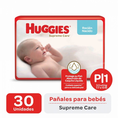 Huggies Supreme Care Unisex P Pequeño x34