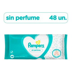 Pampers Toallitas sin perfume x48 U