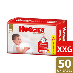 Huggies Supreme Care Talle XXG Extra Extra Grande x50