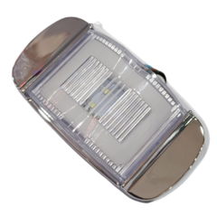 PLAFÓN 8 LED GEL LATERAL LUZ AZUL ICE ALTA, BAJA Y ESTROBO 10.0X4.9X2.5CM 2PZ - comprar en línea