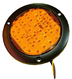 PLAFON REDONDO 30 LEDS UNIVERSAL 4" 30 12-24V ALTA, BAJA Y ESTROBO - tienda en línea