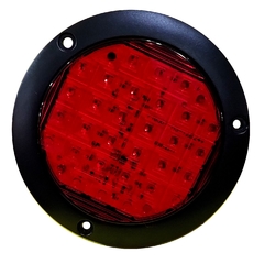 PLAFON REDONDO 30 LEDS UNIVERSAL 4" 30 12-24V ALTA, BAJA Y ESTROBO - tienda en línea