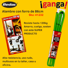 ALAMBRE CON FORRO 86 CMS 2 PZ - comprar en línea