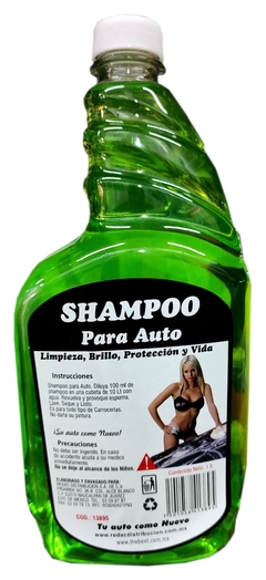 SHAMPOO PARA LAVAR AUTOS 1 LITRO - comprar en línea