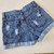 Short jeans com barrinha - comprar online