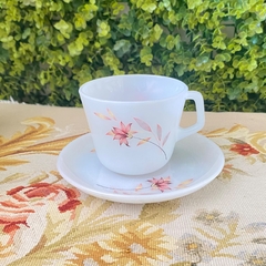 6 Xícaras de café RIVIERA FLORAL Colorex