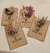 PACK DE 10 TARJETONES CON FLORES - GRACIAS - natural.cosaslindas