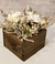 FLOWER BOX - 13 X 13 - natural.cosaslindas