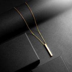 Collar Minimal Gold Bar - comprar online