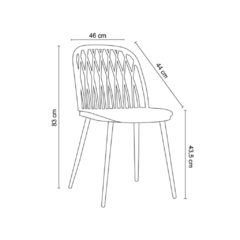 Cadeira Rivatti Ariane - Roko Móveis