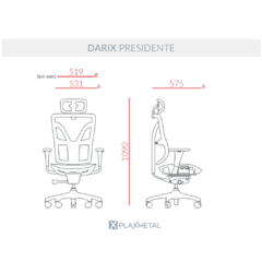 Cadeira Presidente Darix - comprar online