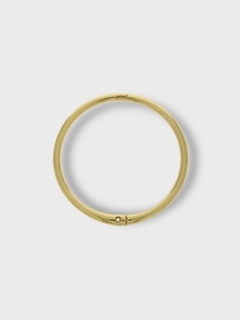 Bracelete Liso Dourado - P