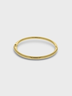 Bracelete Liso Dourado - G