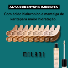 Corretivo Milani Conceal + Perfect na internet