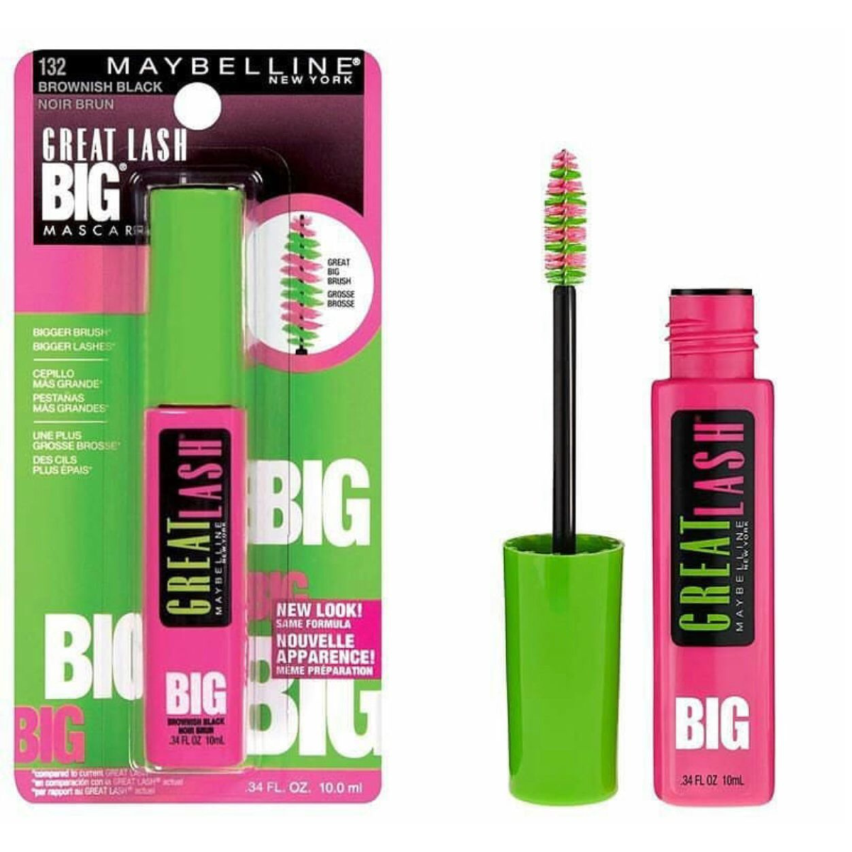 Máscara de Cílio Great Lash BIG Lavável - Lipstickup