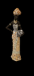 FIGURA DECOR. RESINA AFRICANA 12X9X40CM