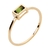 Anel Ouro 18K e Peridoto