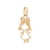 Pingente Menina - Ouro 18K